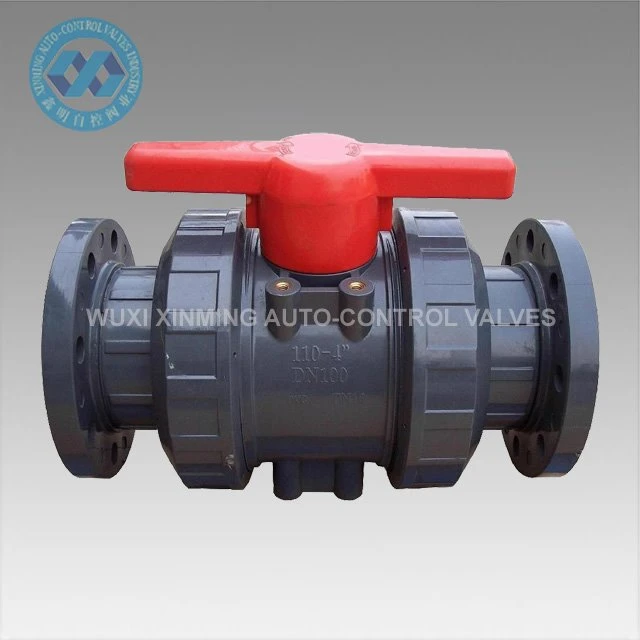 Kev Ua Haujlwm Siab PVC Pob Valve