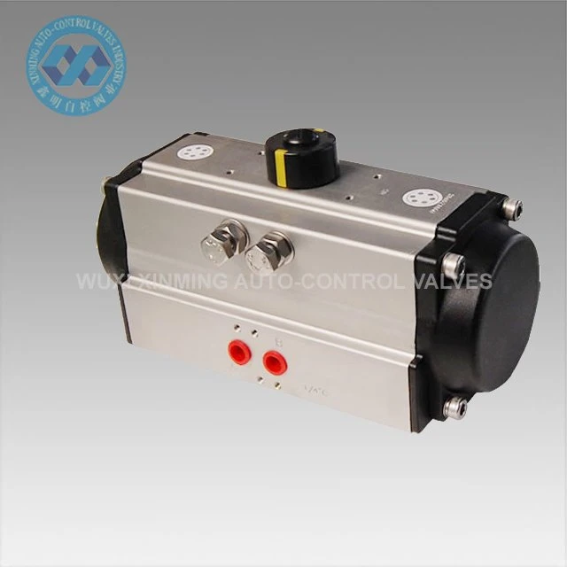 Ib leeg ua haujlwm Pneumatic Rotary Actuator