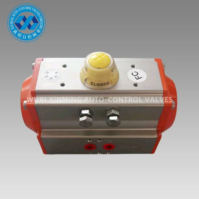 AT Ob chav Acting Pneumatic Rotary Actuator