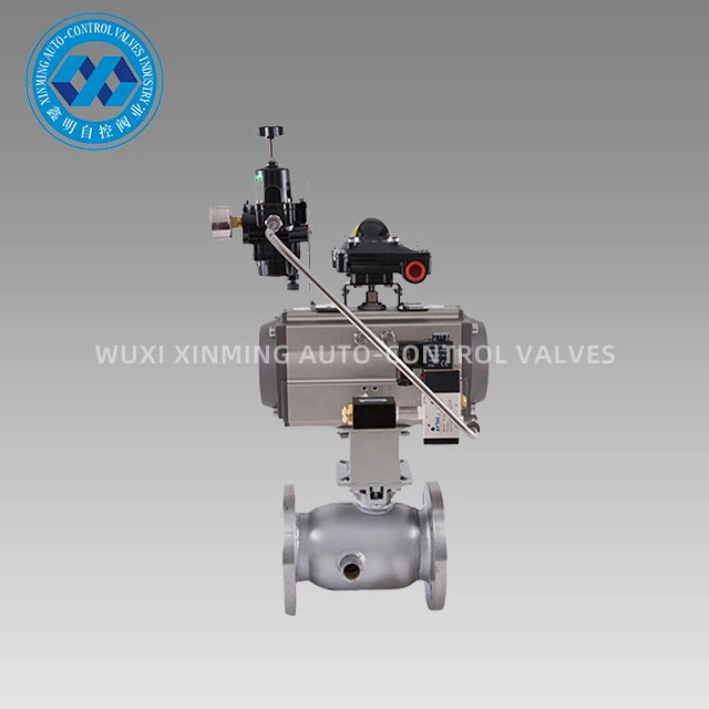 PNEUMATIC Actuator Jackeded Flange Pob Valve