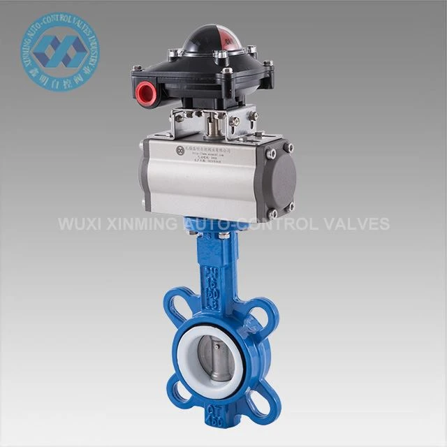 Pneumatic Actuator Wafer Npauj Npaim Valve