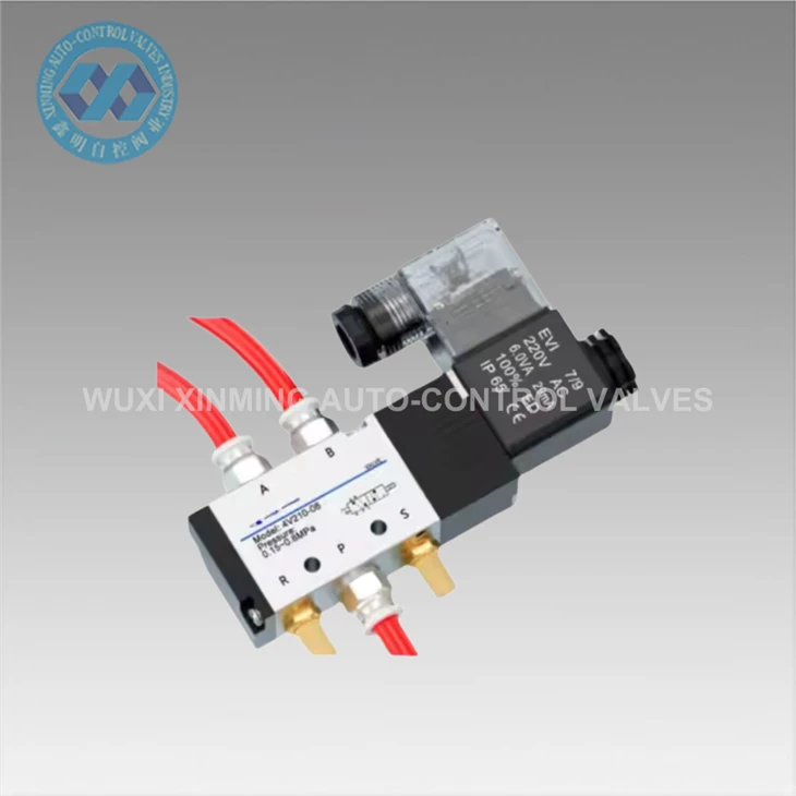 Txhuas Alloy Pneumatic Solenoid Valve 52 AC220V 110V