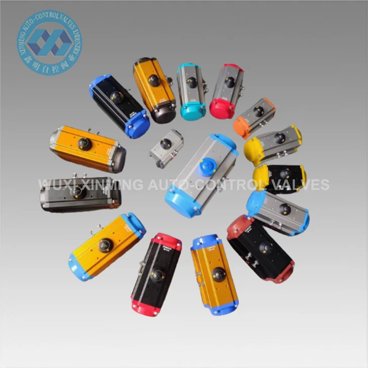 Qhov Zoo Tshaj Nqe Aluminium Centsrian Pneumatic Actuator