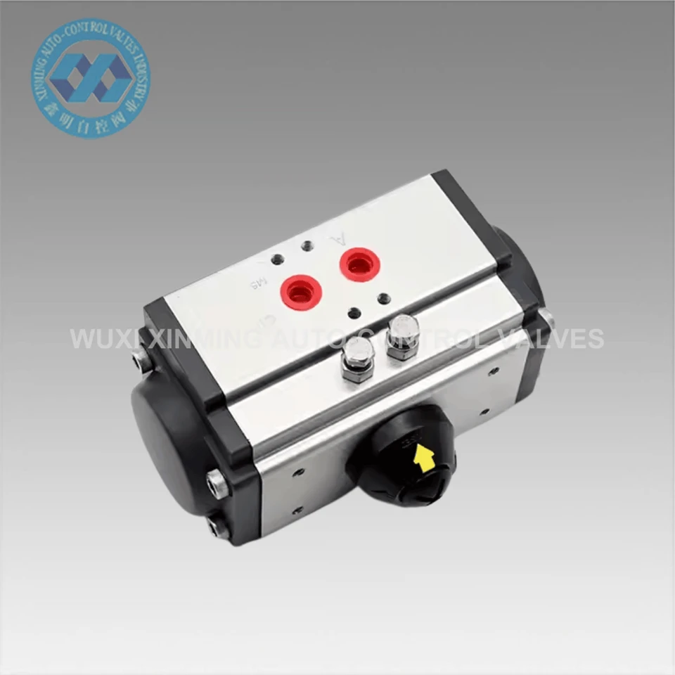 Lub teeb yuag txhuas ob chav ua yeeb yam Pneumatic Actuator rau Npauj npaim li qub