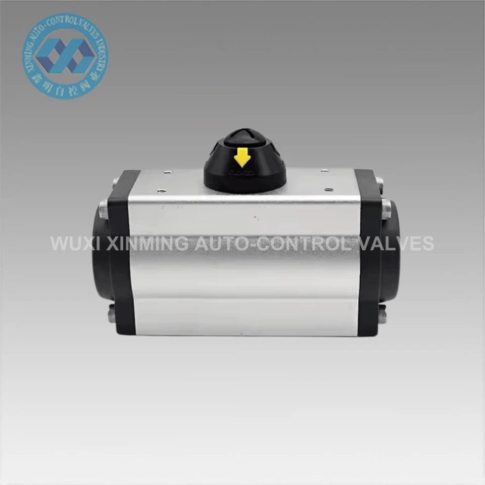 Lub Siab Precision Txhuas Ob Tes Ua Npauj Npaim Valve Pneumatic Actuator