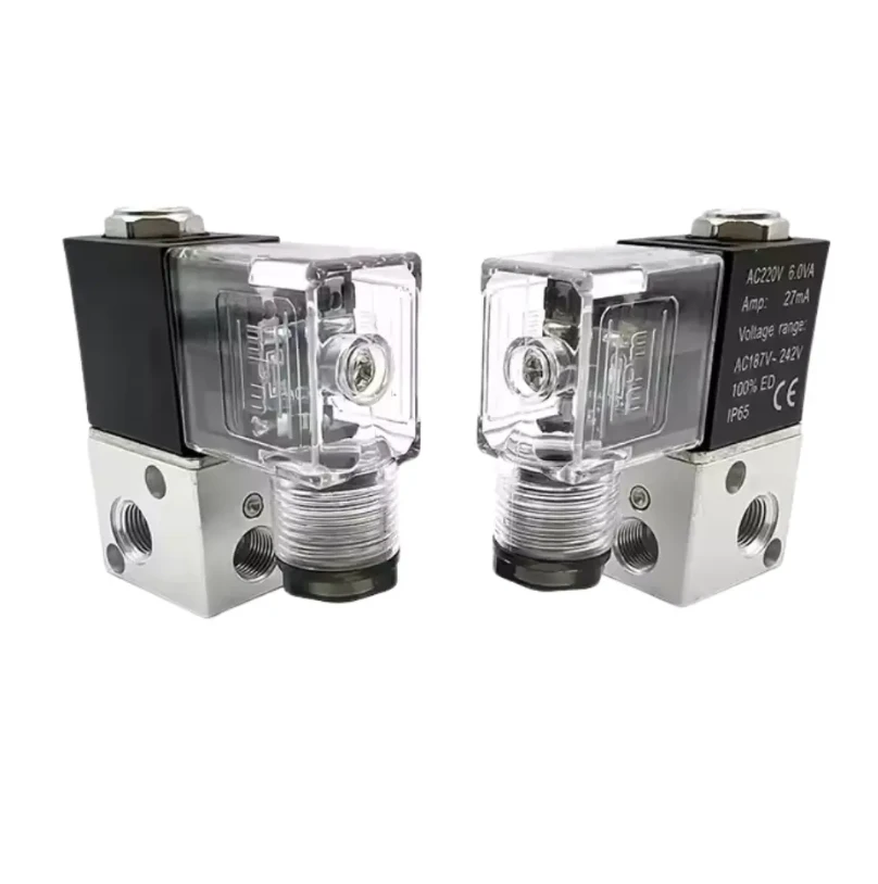 Kev ua tau zoo pneumatic actuator valenoid valve