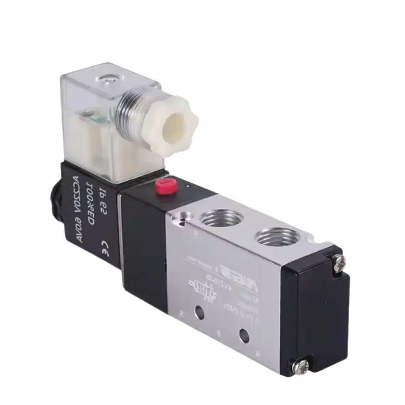 Siab Pneumatic Cua Tswj Solenoid Valve