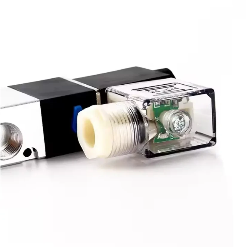 Ntev Lub Neej Pneumatic Cua Tswj Solenoid Valve