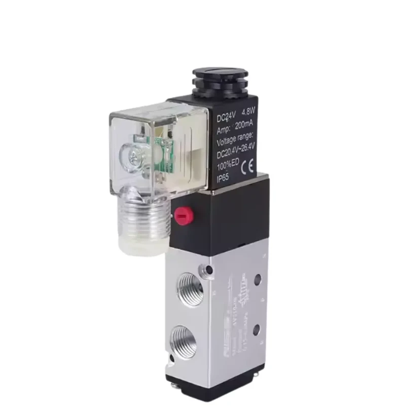 Cov Khoom Siv Neeg Kho Tshuab Tshwj Xeeb, Siab Precision Pneumatic Cua Tswj Solenoid Valve