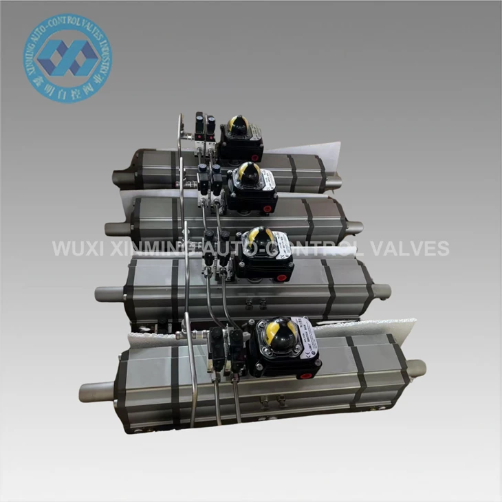 PNEUMATIC ACTUATOR RAU PEB-theem ntws tswj ntawm Petrochemical Pipeline