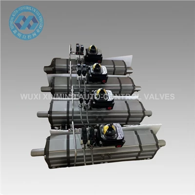 PNEUMATIC ACTUATOR RAU PEB-theem ntws tswj ntawm Petrochemical Pipeline