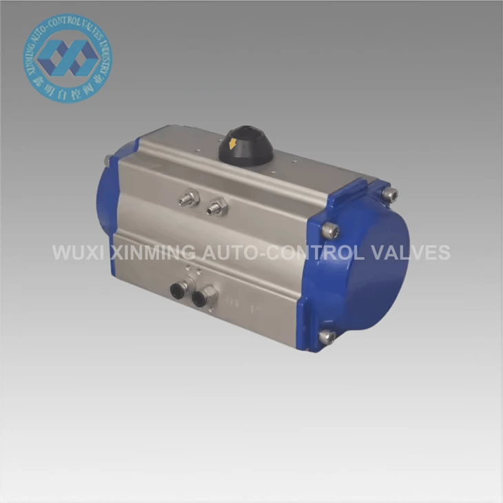 customized Pneumatic Actuator Nrog Khib Thiab Pinion kev muag khoom