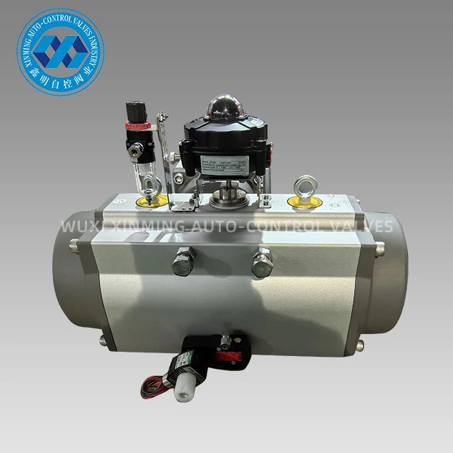 Pneumatic Ib Leeg Ua Haujlwm Actuator