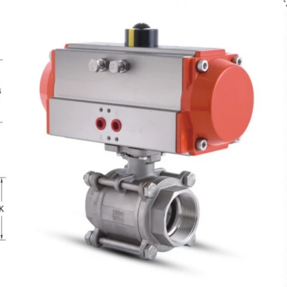 Precision Flow - Tswj pneumatic xov pob valve: 90 degree kev sib hloov rau high - efficievieviessing thiab kaw