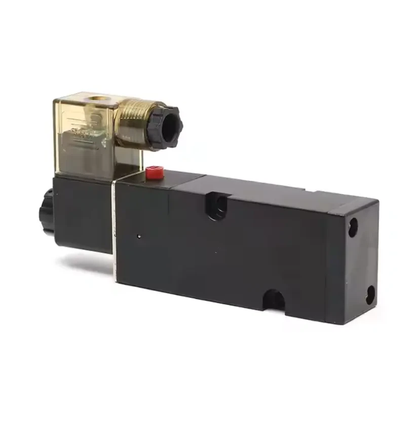 Ib leeg thiab ob chav ua yeeb yam pneumatic actuator valenoid valve