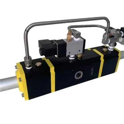 2 Txoj Kev Pad Valve 3 theem Pneumatic Actuator