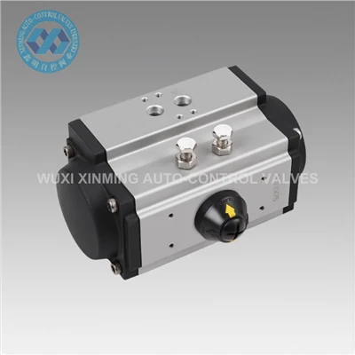 90 DEGREET TEB OB CHAV UA ZOO PNEUMICATE Actuator, ib leeg ua yeeb yam Pneumatic Actuator