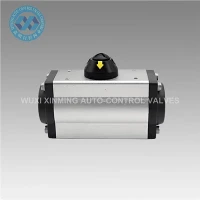 Lub Siab Precision Txhuas Ob Tes Ua Npauj Npaim Valve Pneumatic Actuator