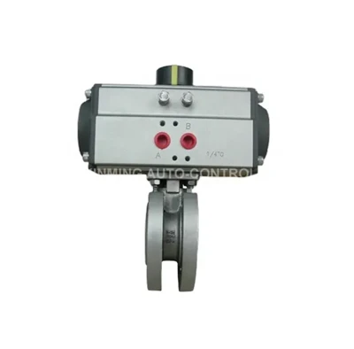 Suav Pneumatic Actuator Nyias Pob Valve Hoobkas Nqe