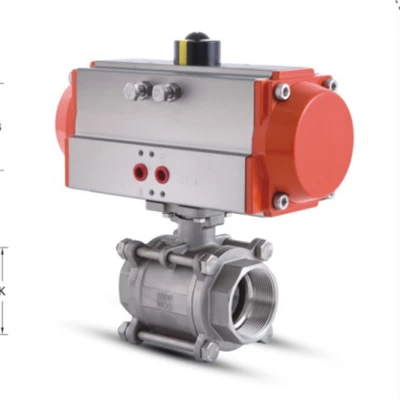 Siab - kub - - resistant pneumatic xov pob valve