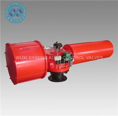 Chaw tsim tshuaj paus ib leeg ua yeeb yam (SR) scotch yoke pneumatic actuator