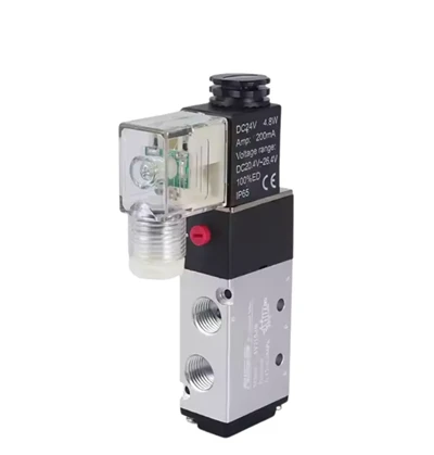 Cov Khoom Siv Neeg Kho Tshuab Tshwj Xeeb, Siab Precision Pneumatic Cua Tswj Solenoid Valve