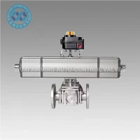 Three-position Pneumatic Actuator For Precise Flow Regulation